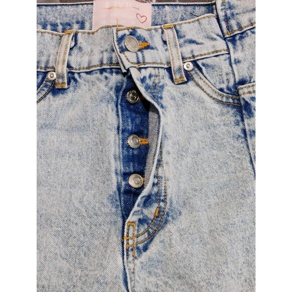 Revice Gemini / Different Views Jeans High Rise Light Acid Wash Womens Size 27 - Picture 6 of 10